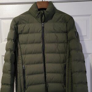 Emporio Armani EA7 Green Medium Sized Bomber/Puffer Jacket